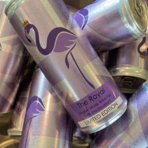 NEW!! “The Royal” – English White Wine Fizz with Blackcurrant – Case of 6 AVAILABLE NOW!